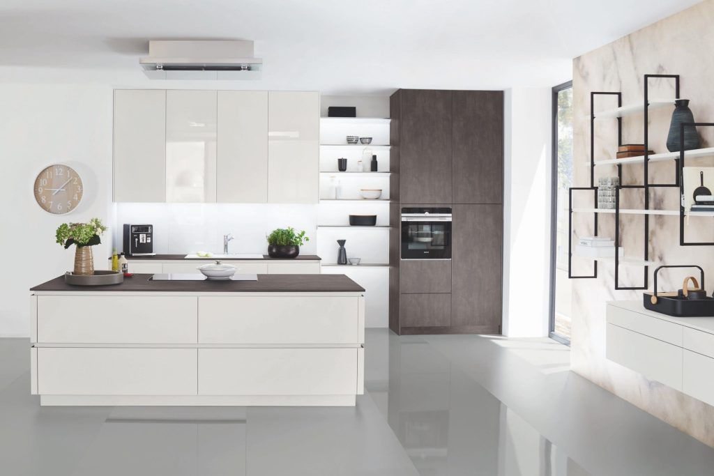 Ballerina White Stone Kitchen | Bold Kitchens, Barnsley