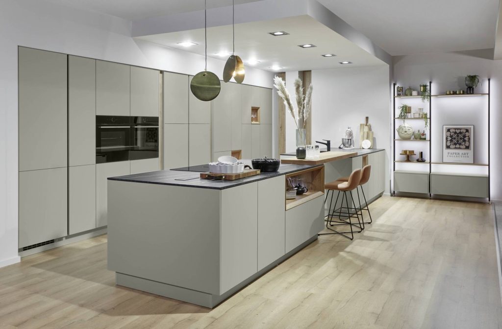 Nobilia Light Grey U Shape Kitchen | Bold Kitchens, Barnsley