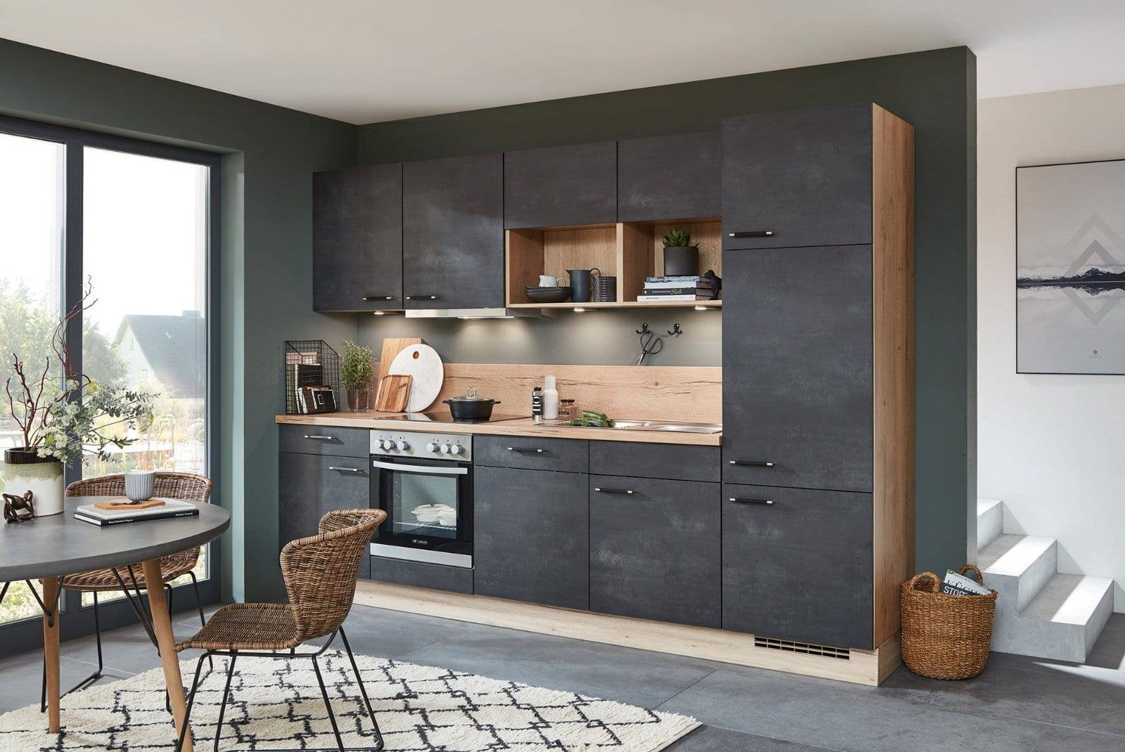 Nobilia Ceramic Wood Compact Kitchen 2021 1 | Modus Kitchens, London