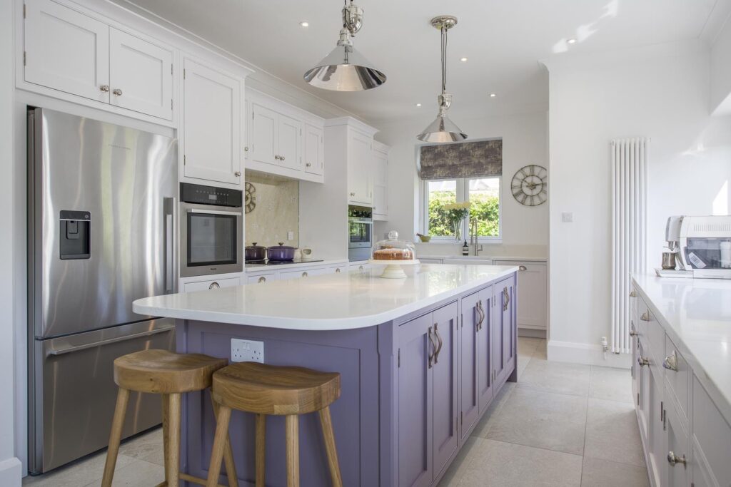 White Shaker Kitchen With Island 2 | House of Harrogate, Harrogate