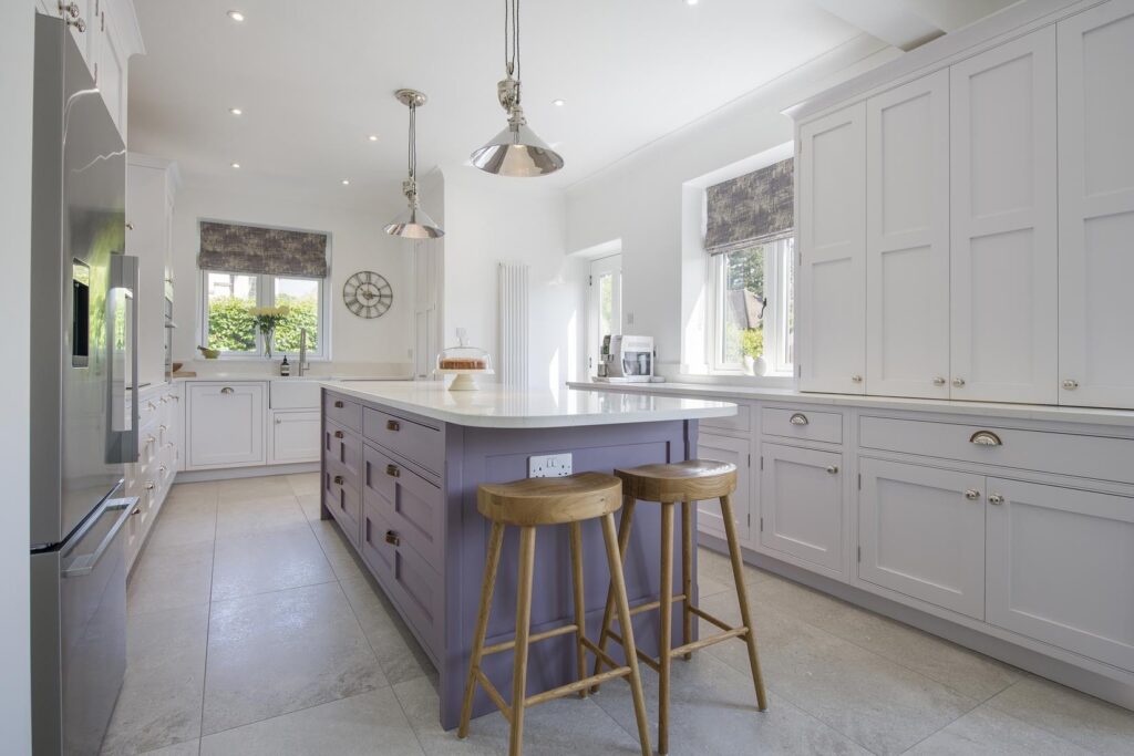 White Shaker Kitchen With Island 3 | House of Harrogate, Harrogate