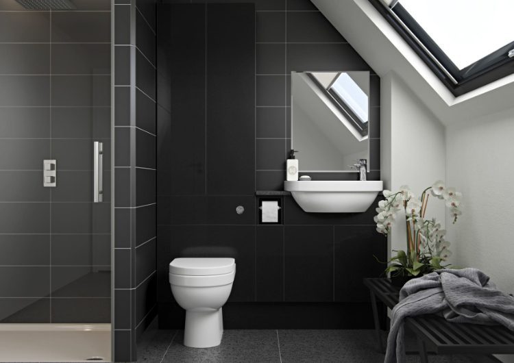 Dark Bathrooms Tile | House of Harrogate, Harrogate