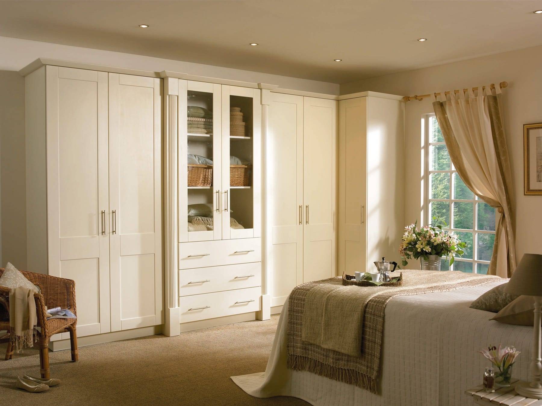 Goscote Traditional Ivory Shaker Bedroom | Castle Bedrooms, Nottingham
