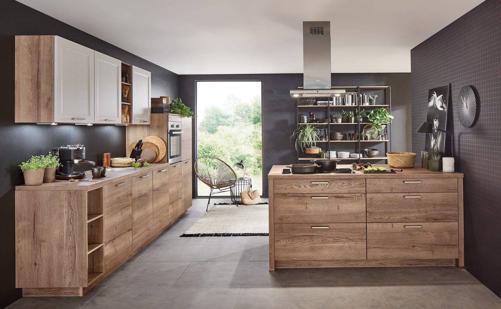 Xeno Wood Matt Shaker Kitchen 2021 | Kitchen Lifestyles, Hampshire