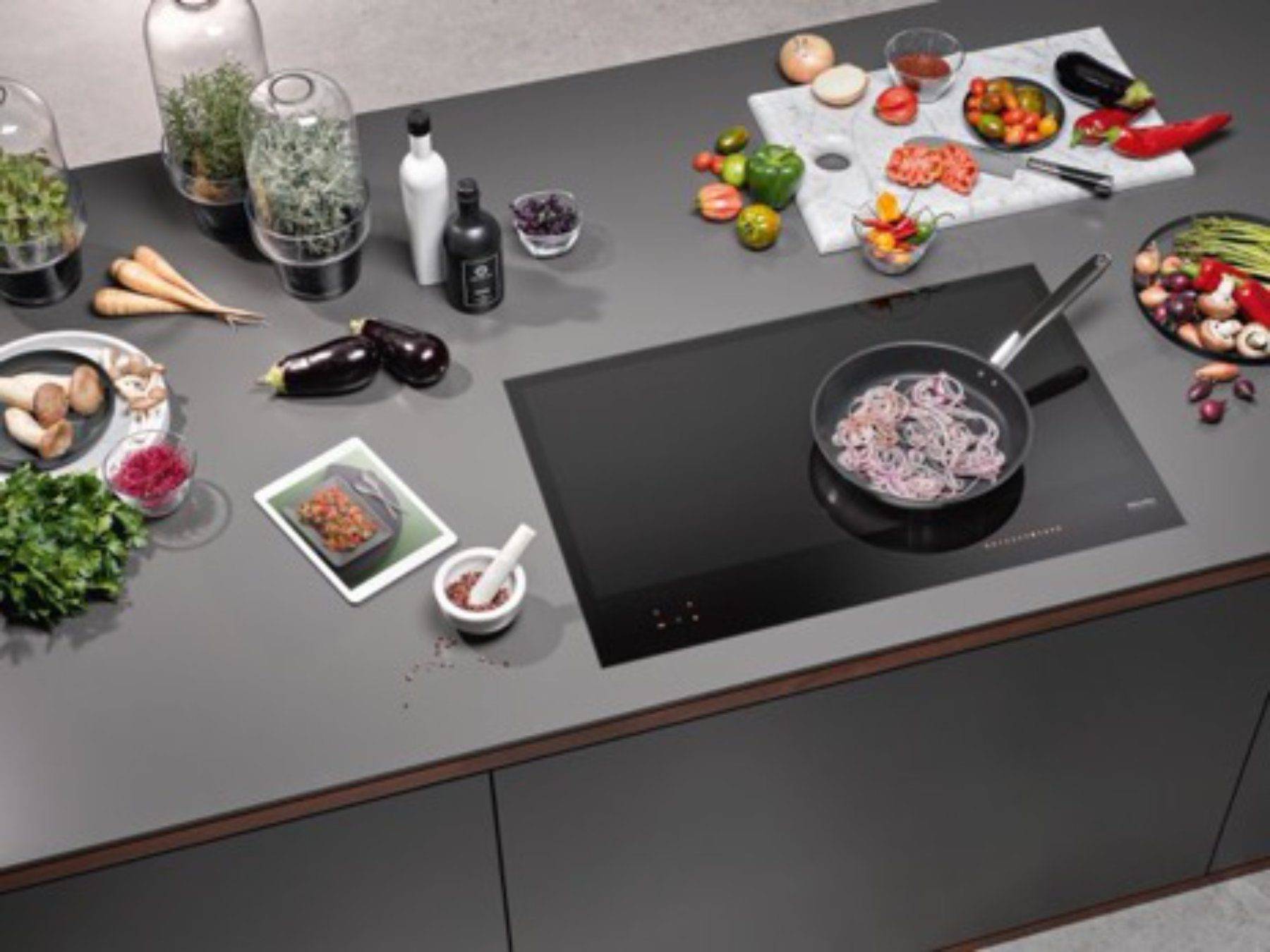 1 Header Miele Induction Hobs And Appliances In Stafford And Cheshire Www.staffordshirekitchens.com | Romans Haus, Uxbridge