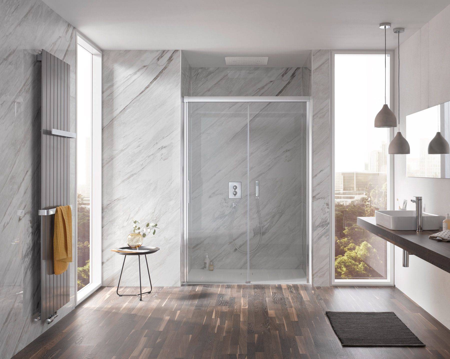 Atelier Plan 1 Door Slider For Recess Chrome | Cole Roberts, Loughborough