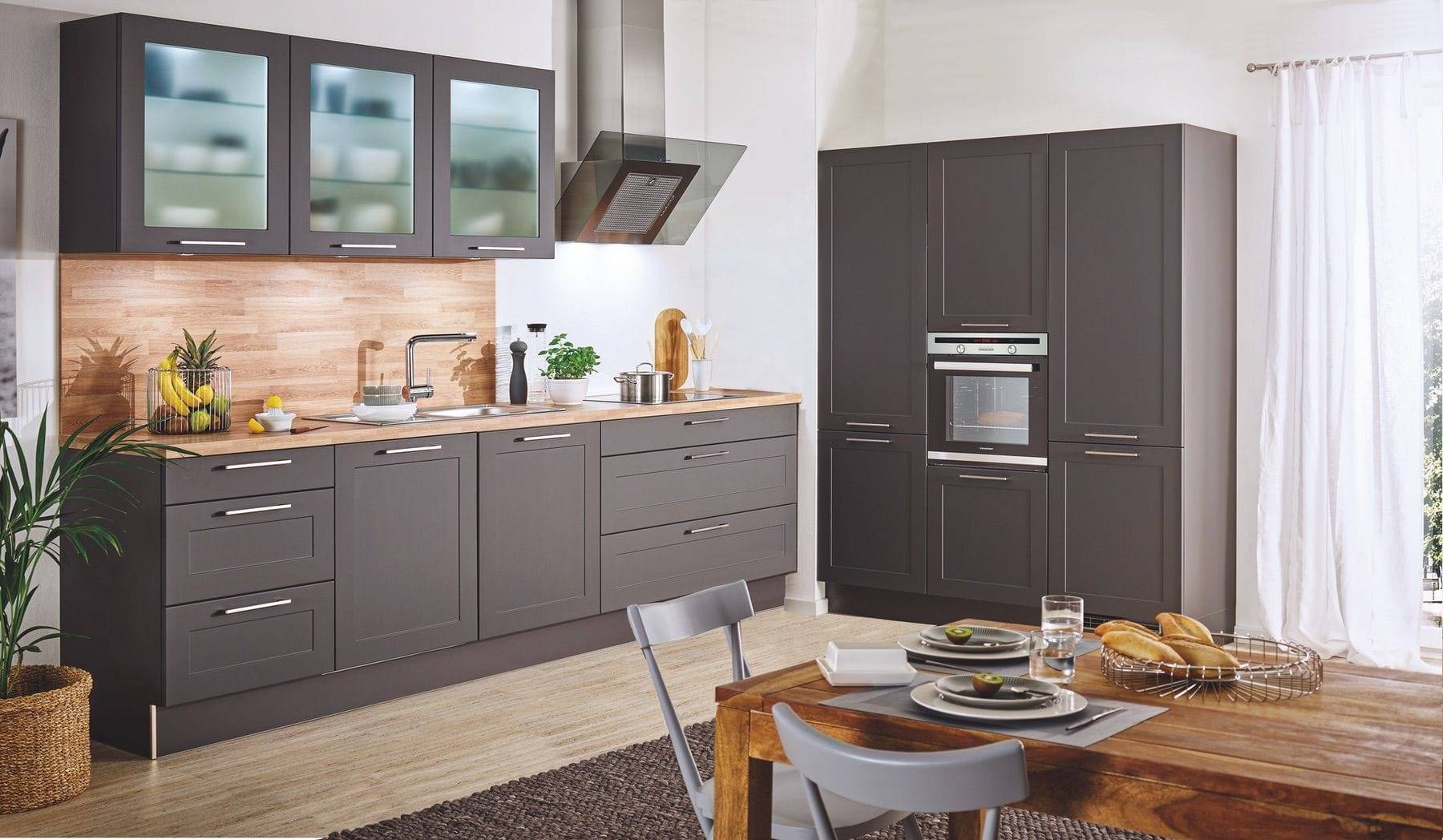 Grey Shaker Compact Kitchen | Cole Roberts, Loughborough