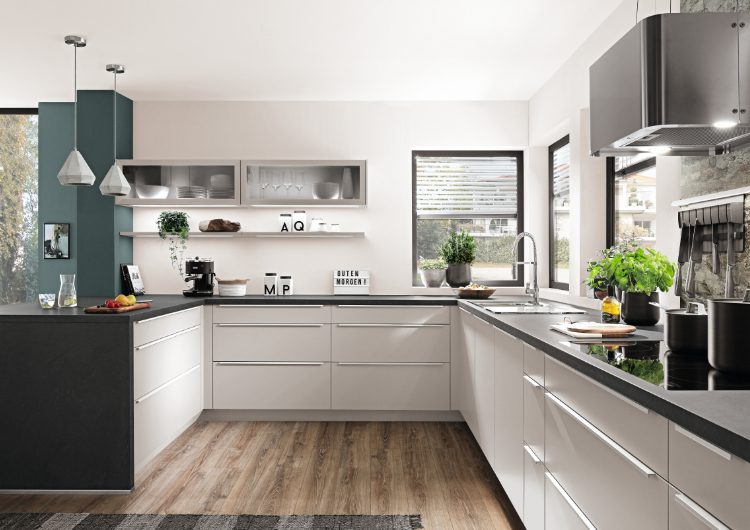 U Shaped Kitchens Tile | Nobilia German Kitchens by Square, Sheffield