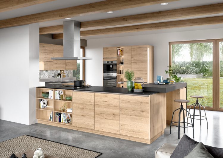 Wood Kitchens Tile | Nobilia German Kitchens by Square, Sheffield