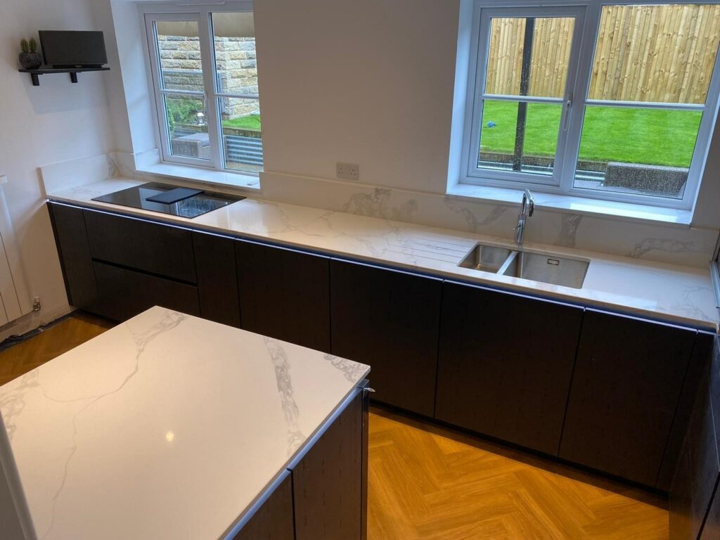 Nobilia Kitchens Easy Touch Black Quartz Worktops 2 | Nobilia German Kitchens by Square, Sheffield