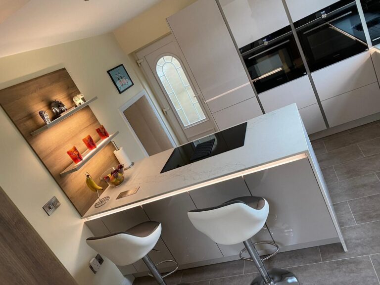 Nobilia Kitchens Focus Sand Quartz Worktops1 | Nobilia German Kitchens by Square, Sheffield