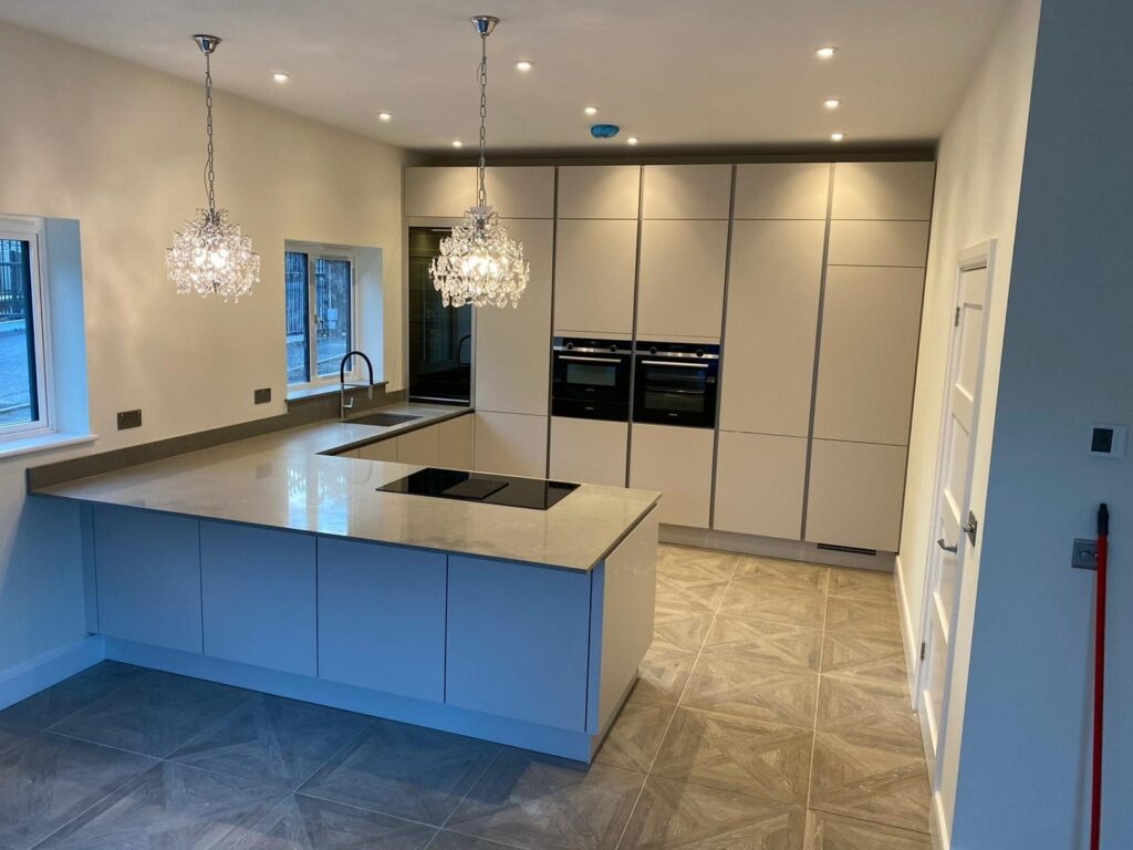 Nobilia Kitchens Laser Sand Quartz Worktops 1 | Nobilia German Kitchens by Square, Sheffield