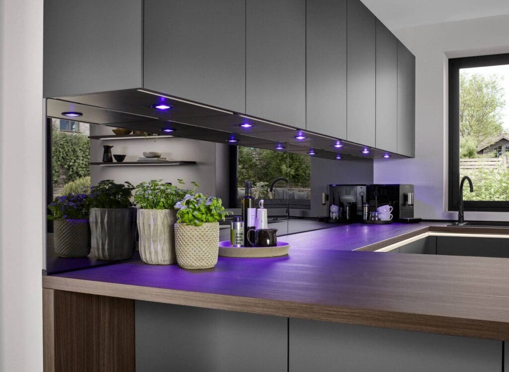 kitchen lighting by Nobilia German kitchens by Square