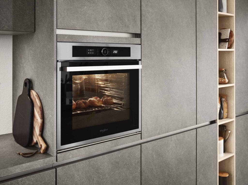 Nobilia stone effect Kitchen 1 | Nobilia German Kitchens by Square, Sheffield