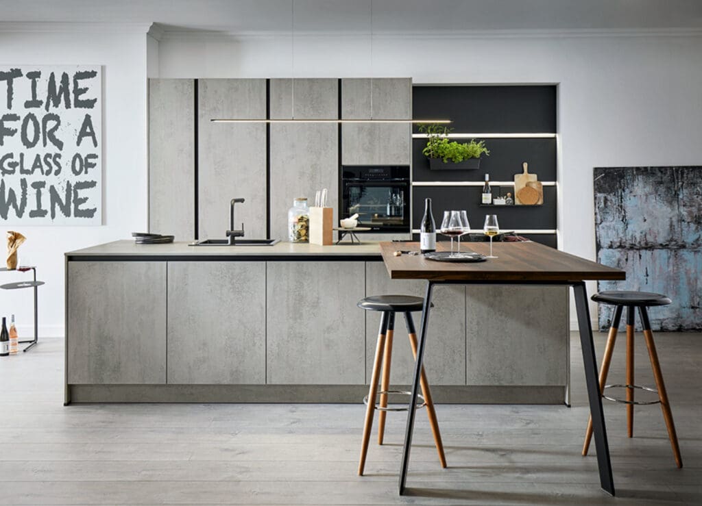 Schuller handleless kitchens Sheffield | Nobilia German Kitchens by Square, Sheffield