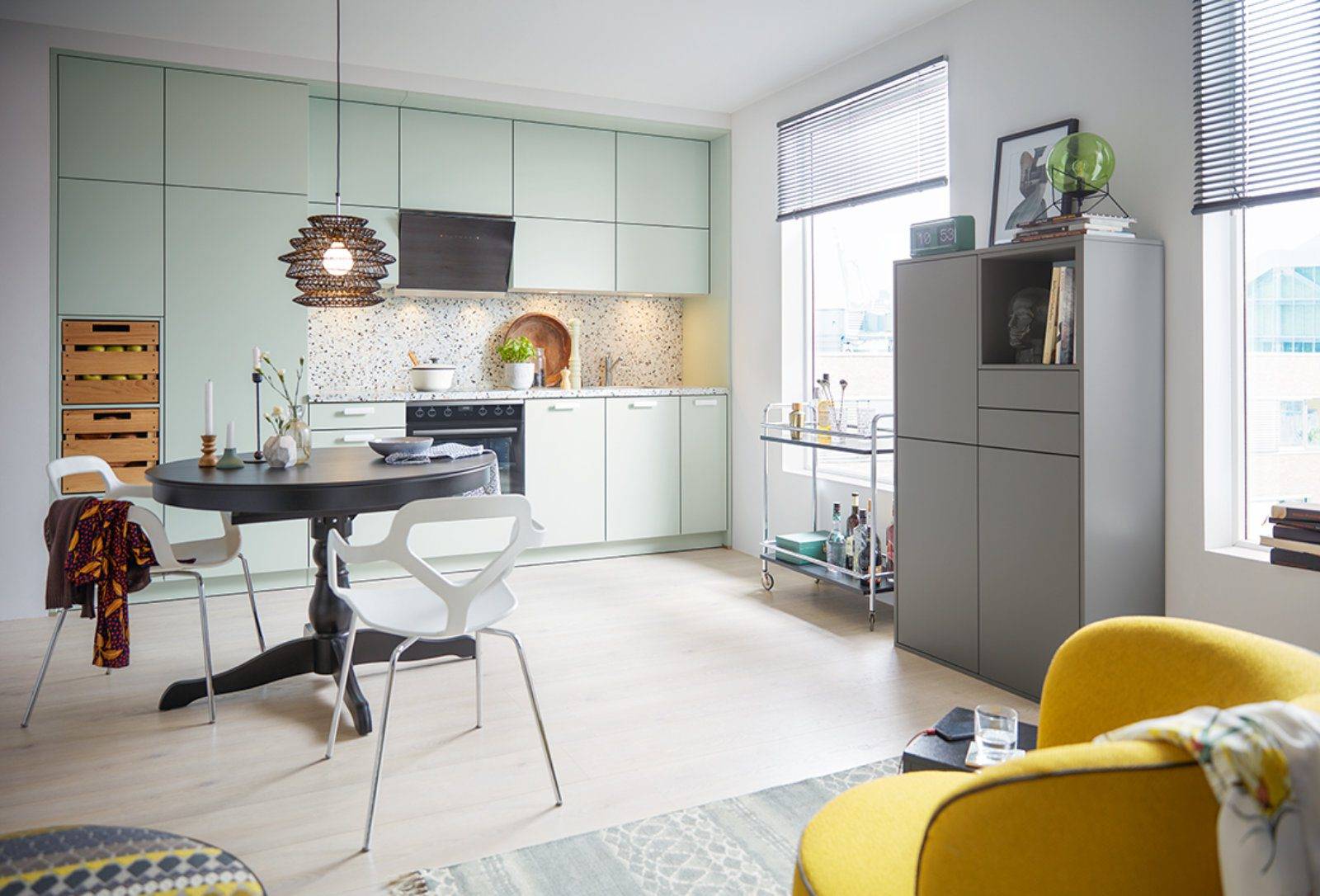 Schuller Matt Compact Kitchen | Nobilia German Kitchens by Square, Sheffield