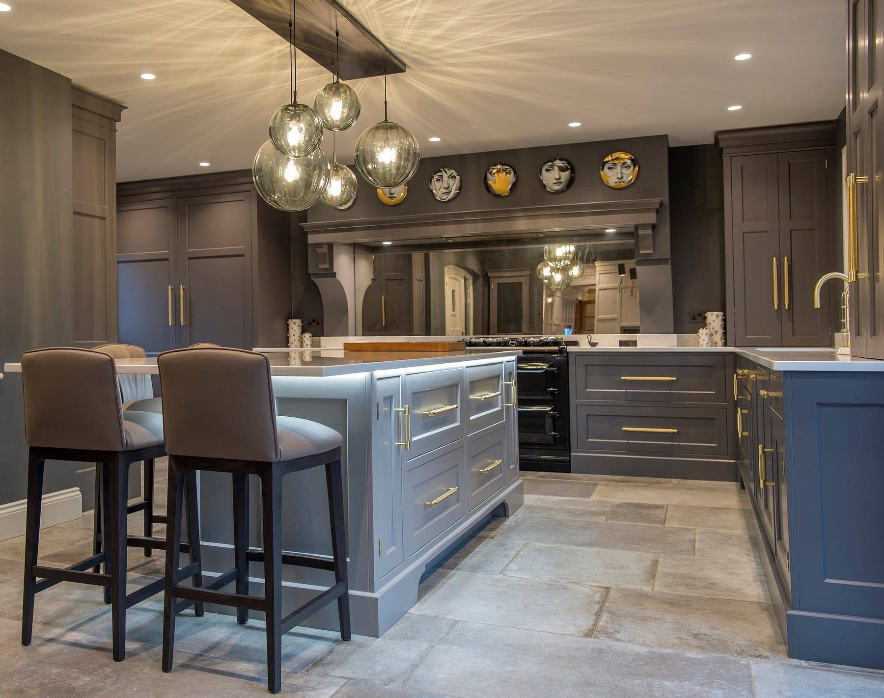 Hepworth Wood Traditional Grey Kitchen | Pieve Interiors, Paisley