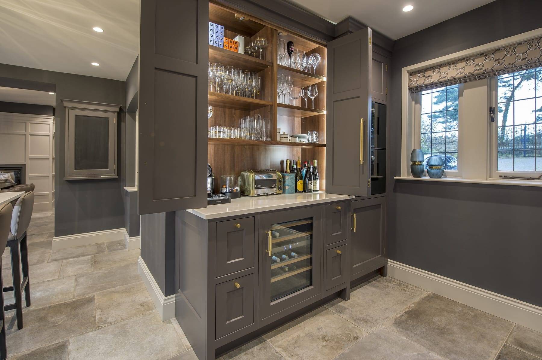 Grey And Blue Kitchen 3 | Pieve Interiors, Paisley