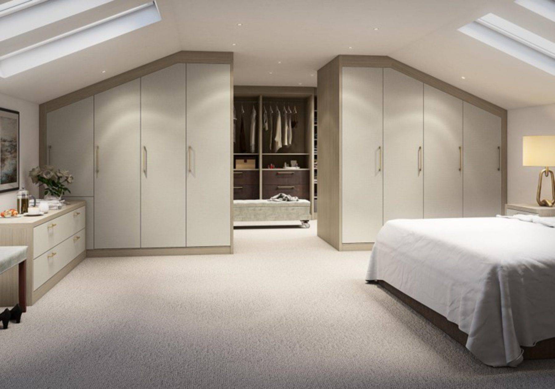 Daval Classic Light Bedroom | Pieve Interiors, Paisley