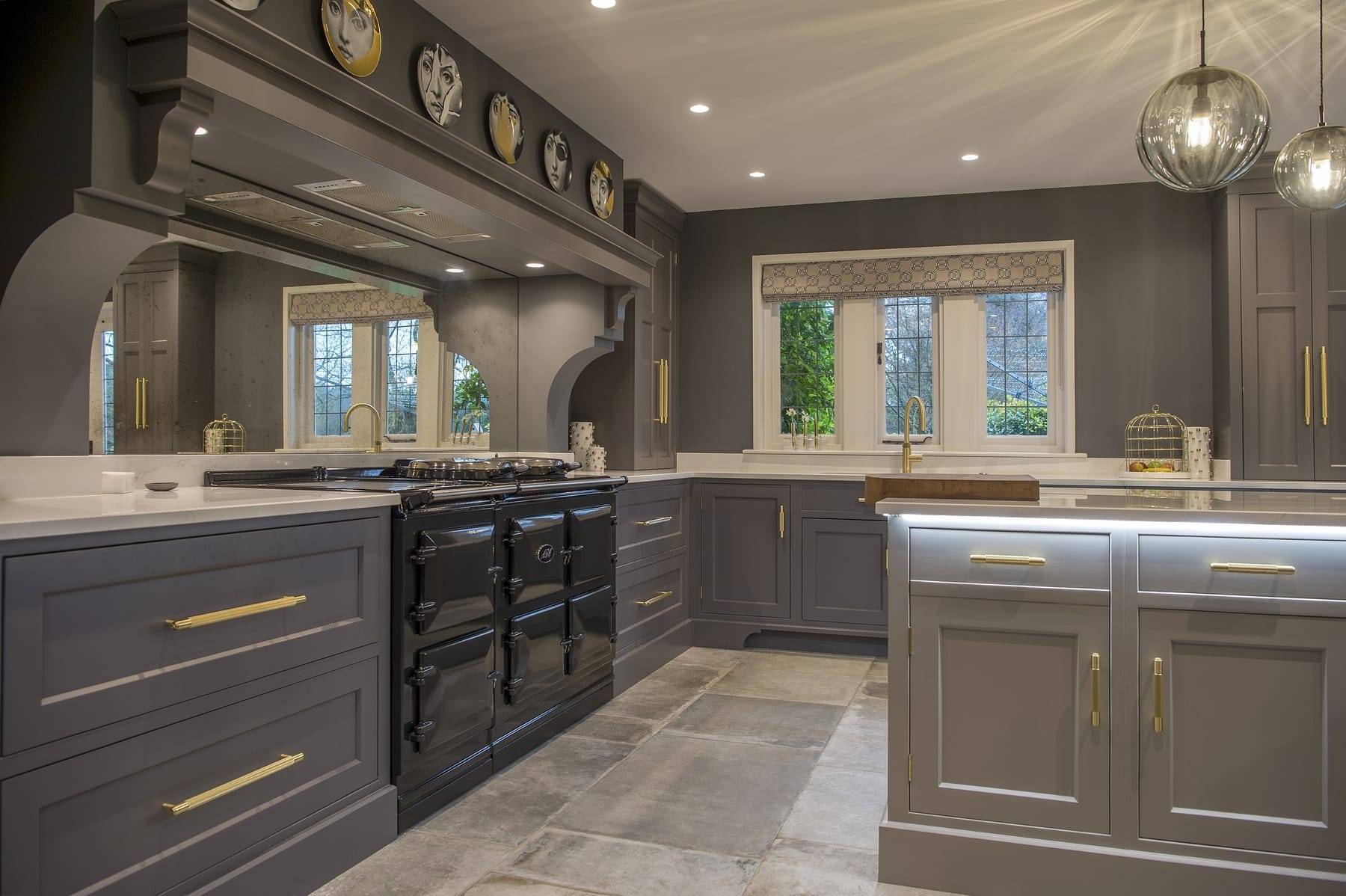 Hepworth Wood Grey Shaker Kitchen | Pieve Interiors, Paisley
