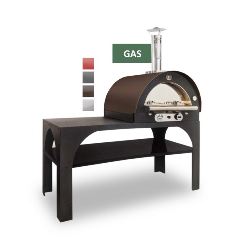 Clementi Pizza Party Gas Pizza Oven Copper With Swatches