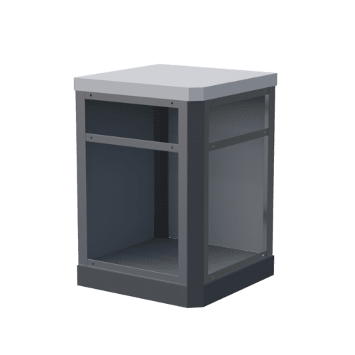 Whistler - 90 Degree Corner Cabinet - Grey