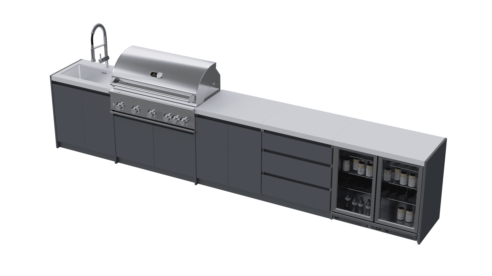 Whistler Grills - Fairford 5 Piece Outdoor Kitchen