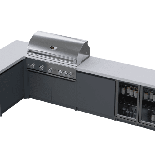 Whistler Grills - Fairford 5 Piece Outdoor Kitchen - L Shape