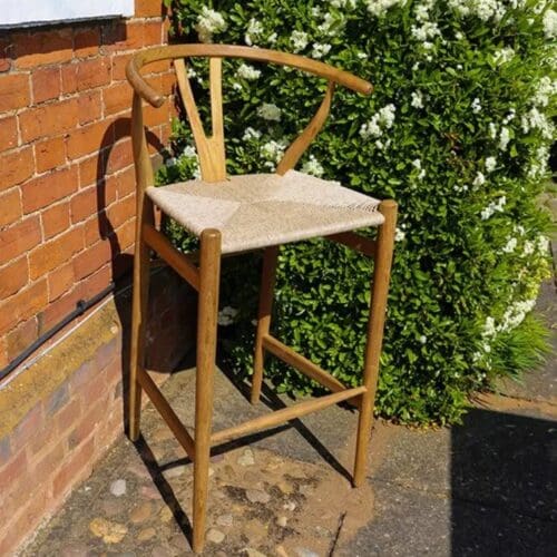 TEAK BAR CHAIR | Bari