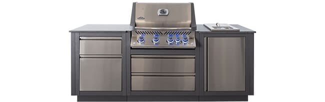 OASIS™ 105 Outdoor Kitchen, Built-in 700 Series 32 - ss