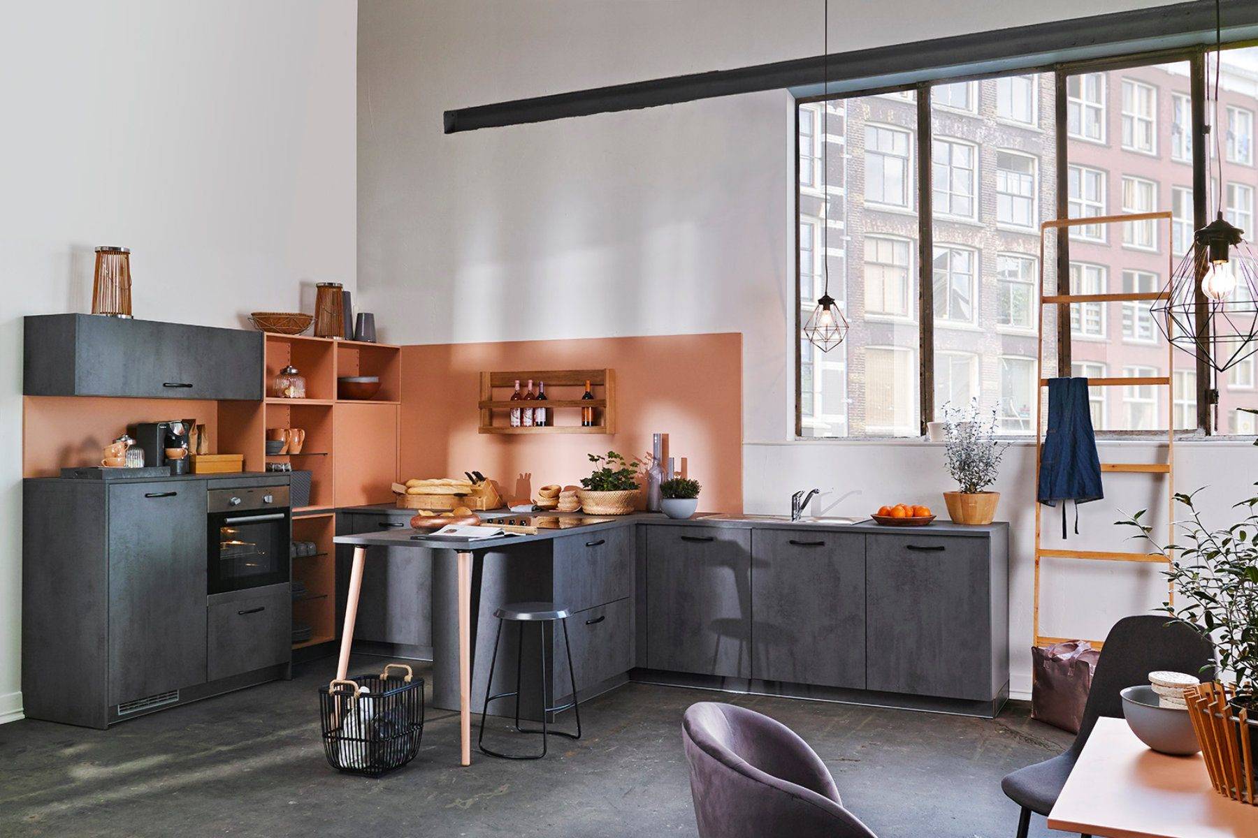 Brigitte Concrete Kitchen | German Kitchen Installation, Beverley