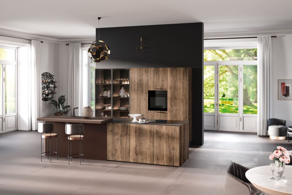 Rotpunkt Wood Handleless Kitchen 2 | Zara Kitchen Design, Wokingham