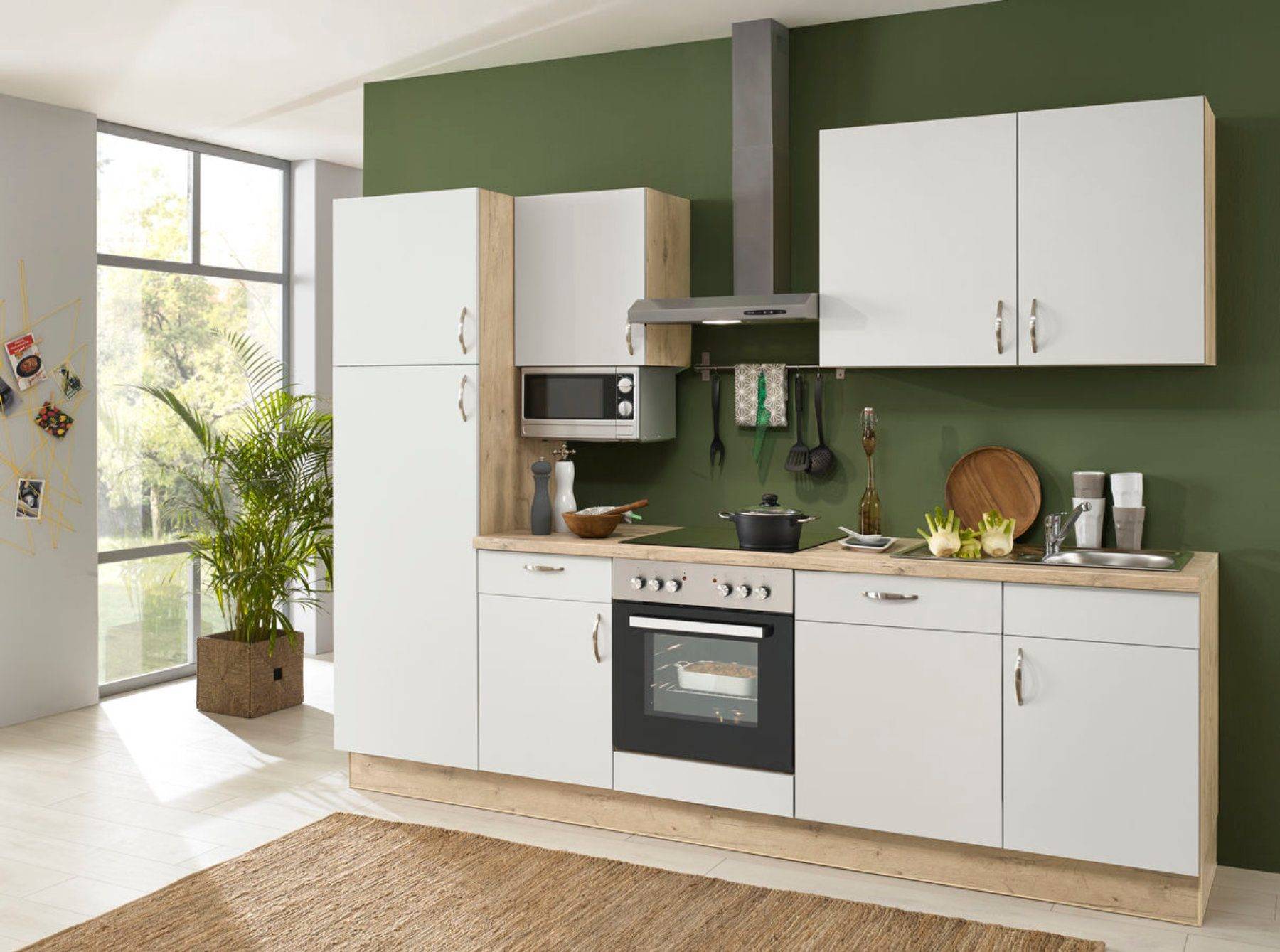 Bauformat Matt White Compact Kitchen 1 | Zara Kitchen Design, Wokingham