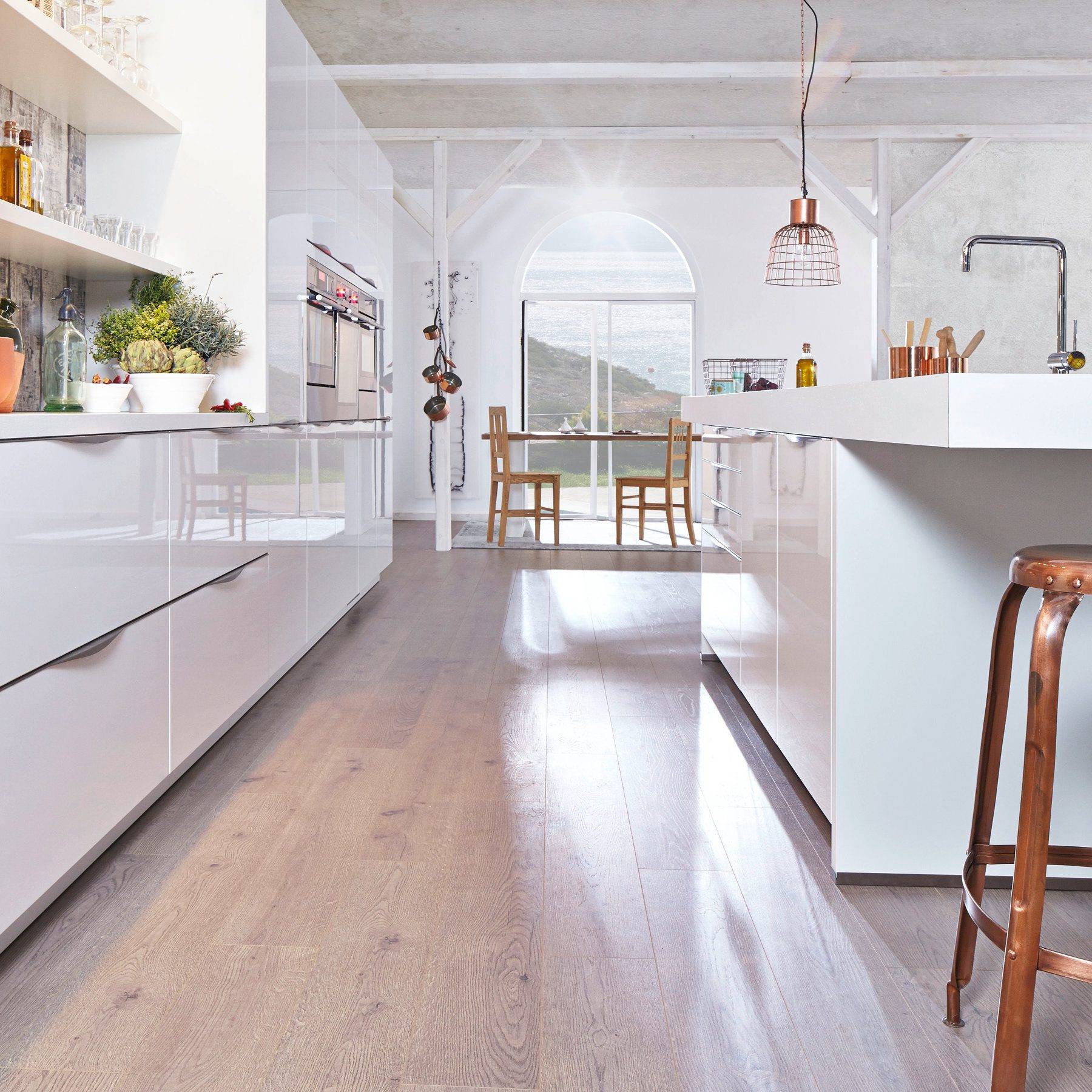 Bauformat White High Gloss Kitchen | Zara Kitchen Design, Wokingham