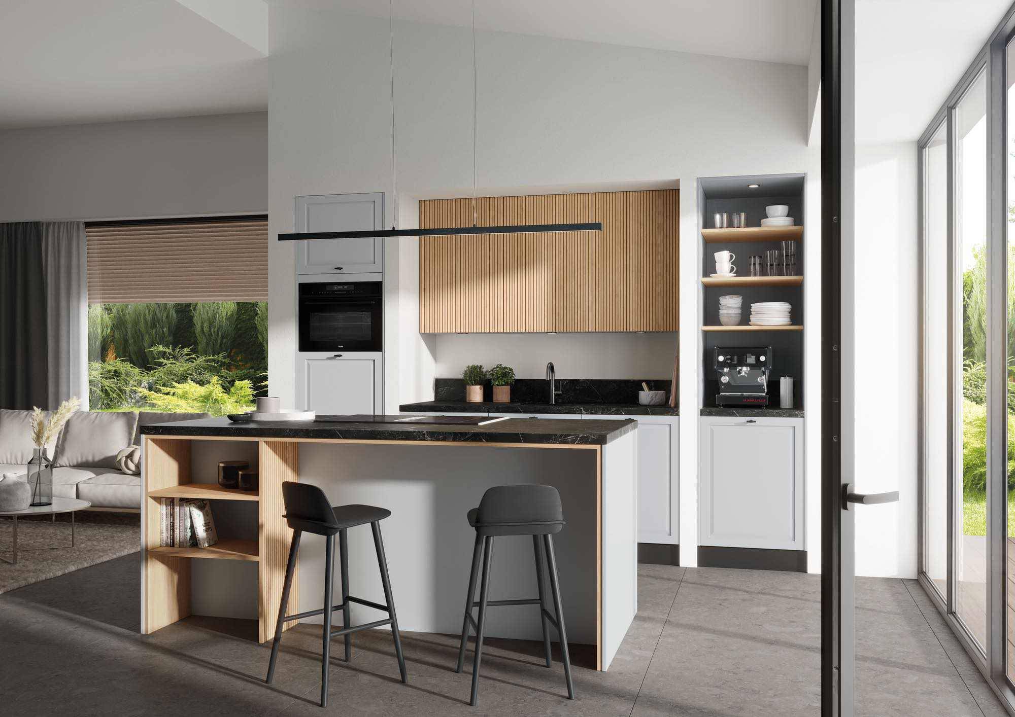 Rotpunkt Modern Shaker Kitchen 1 | Zara Kitchen Design, Wokingham