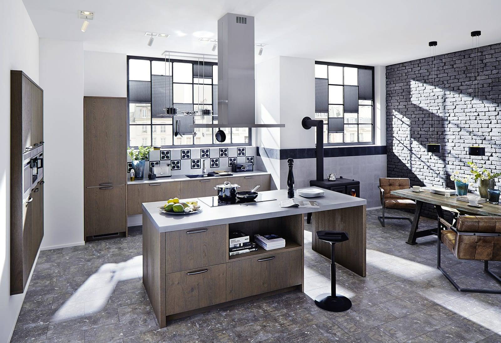 Rotpunkt Wood Kitchen With Island 1 | Zara Kitchen Design, Wokingham