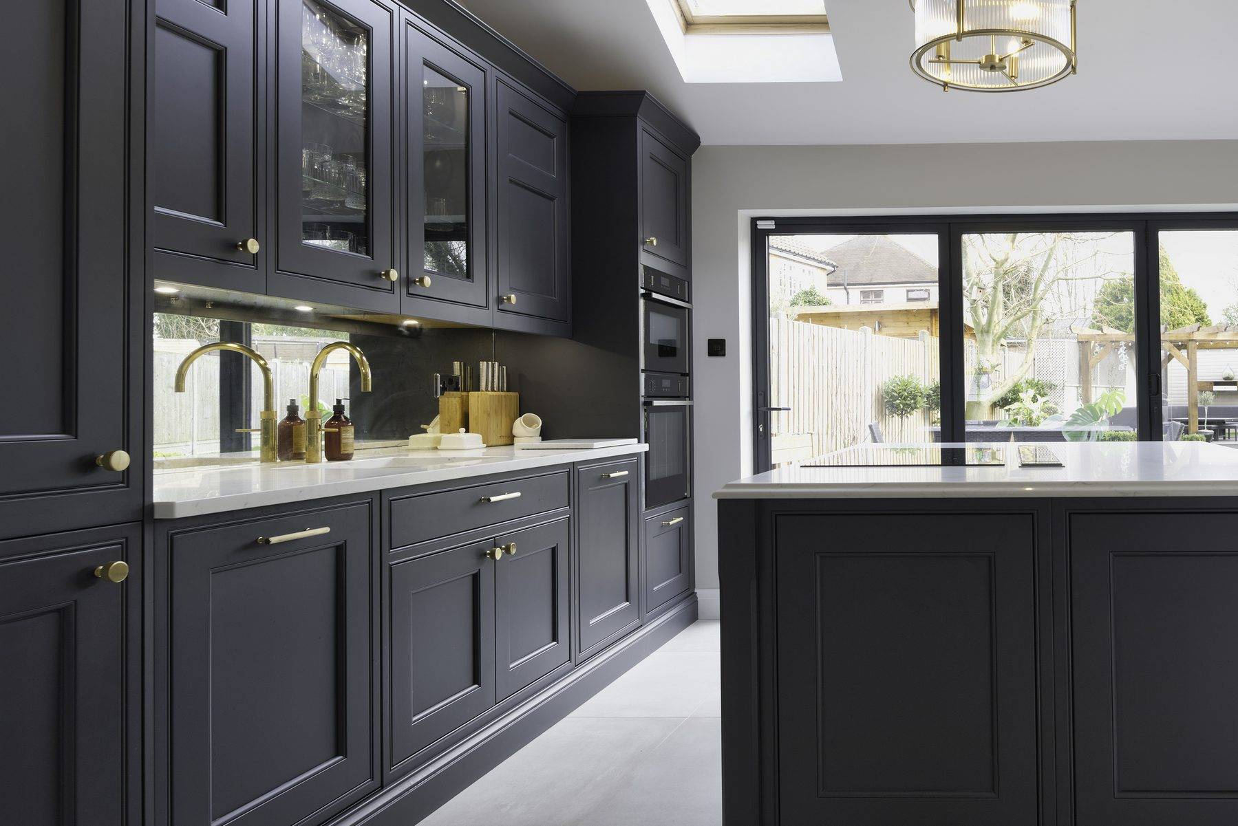 Graphite Grey Traditional Kitchen2 | Stanford Design, Upminster