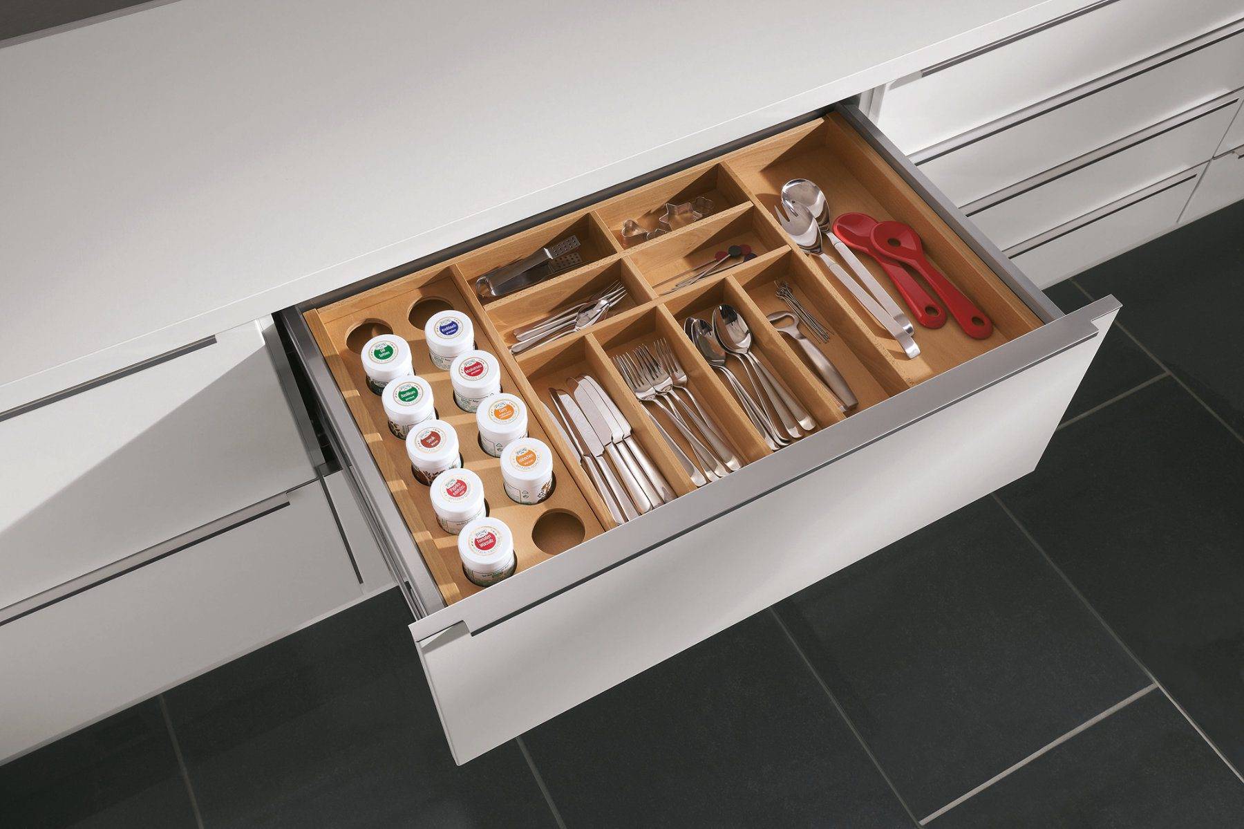 Nobilia Cutlery Spice Drawer | Lead Wolf, Peterborough