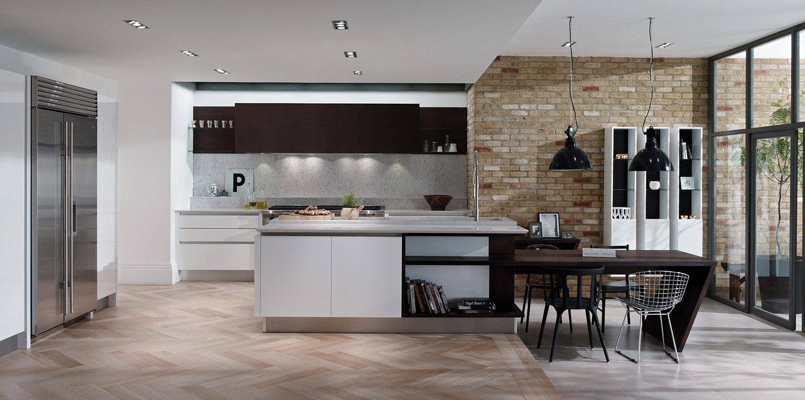 Second Nature Handleless Open Plan Kitchen | My Dream Kitchen, London