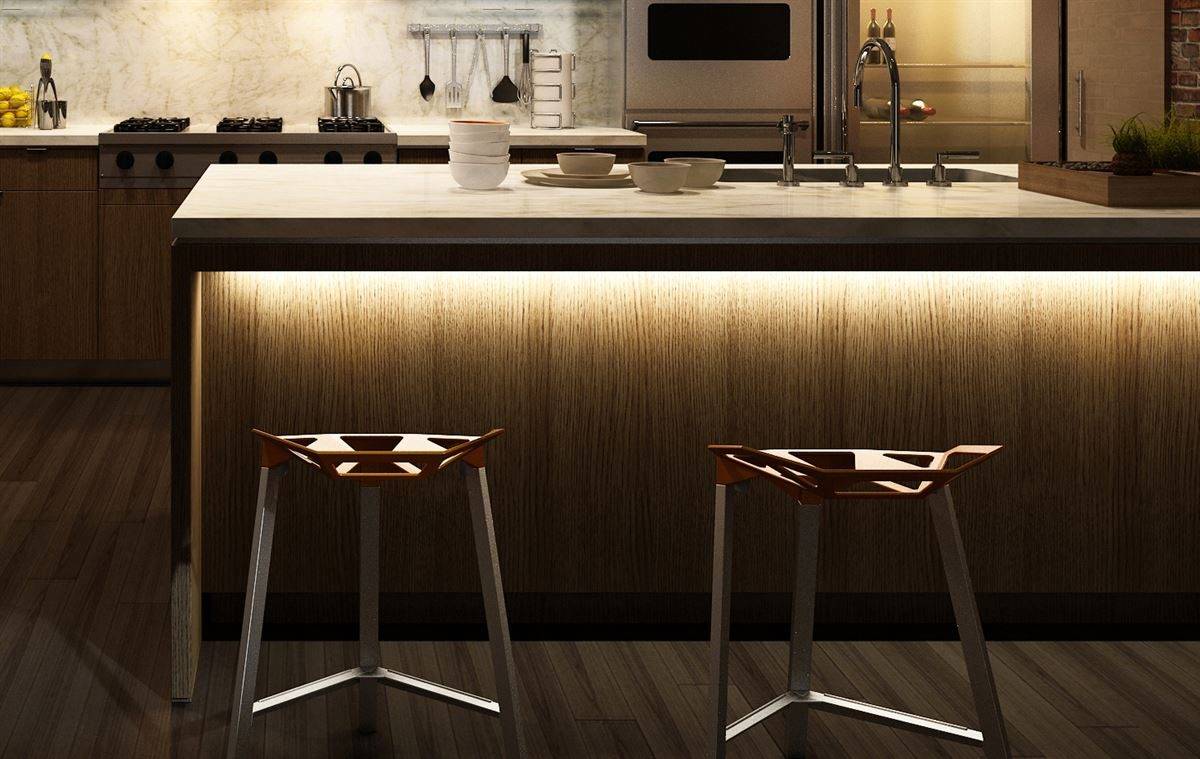 Sycamore Led Strip 1200X759 | My Dream Kitchen, London