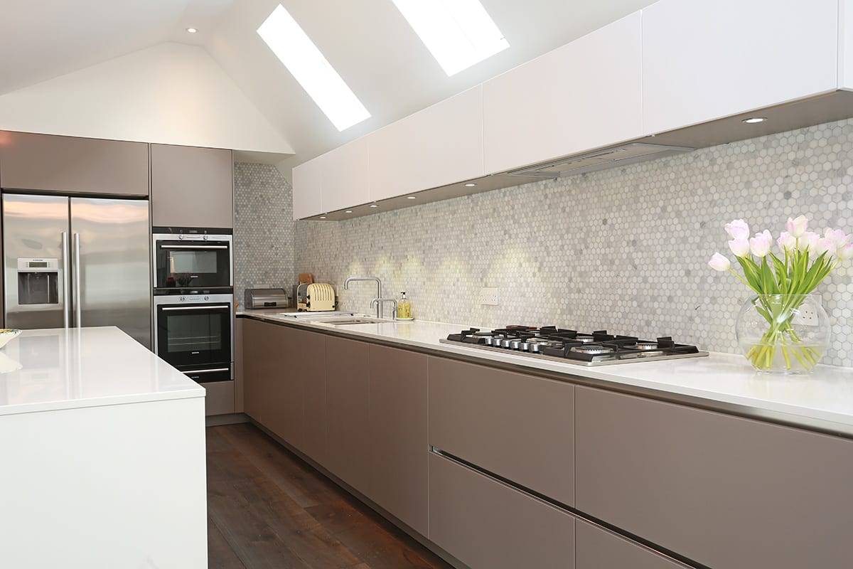 Mosaic Tiled Splashback | Lead Wolf, Peterborough