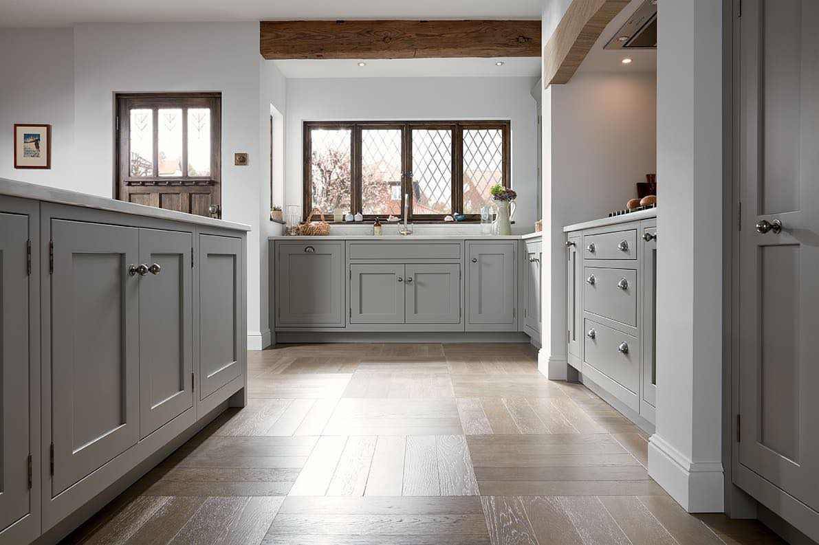 1909 Grey In Frame Shaker Kitchen | My Dream Kitchen, London