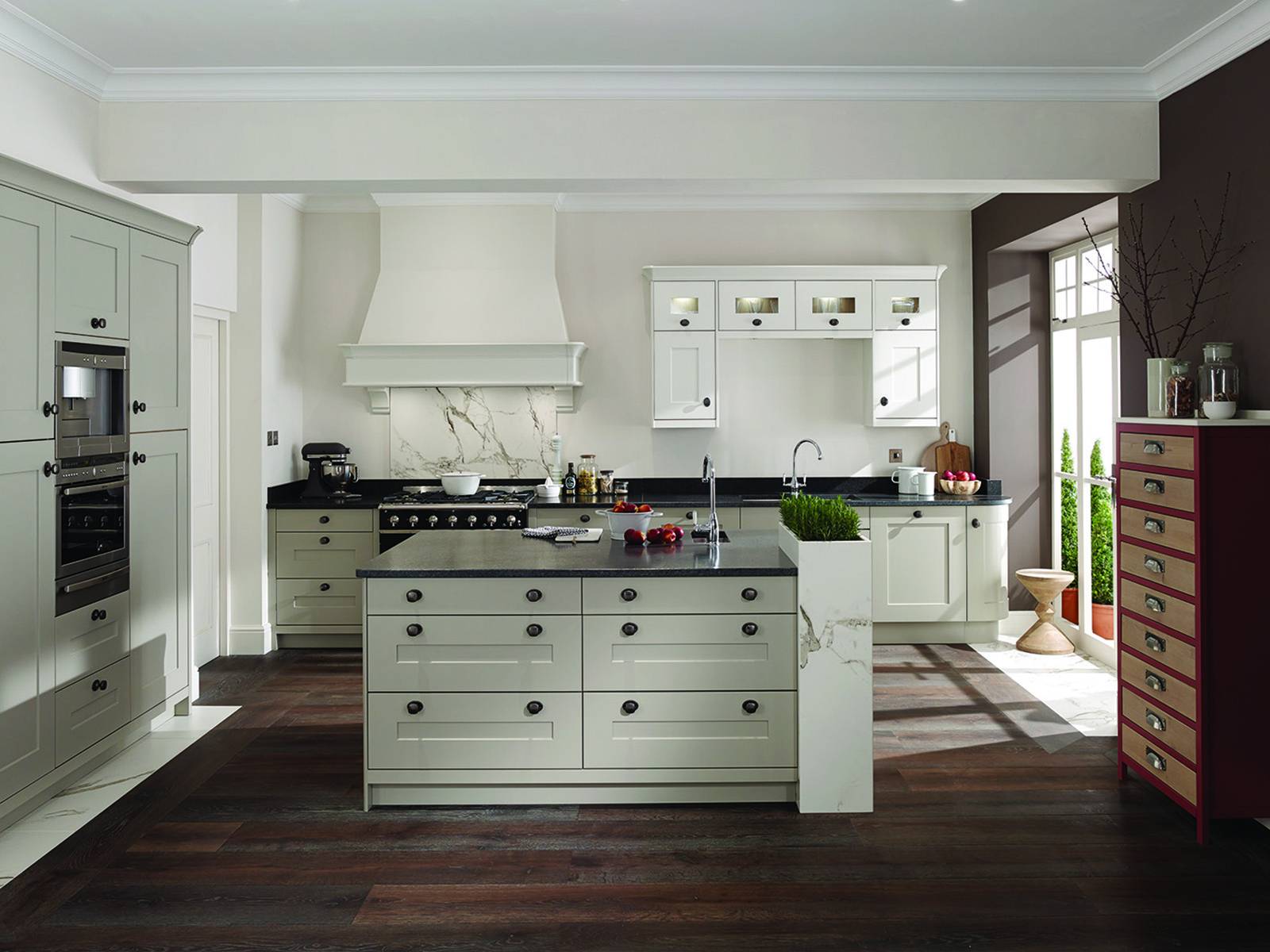 Second Nature Traditional Shaker Kitchen With Island | My Dream Kitchen, London