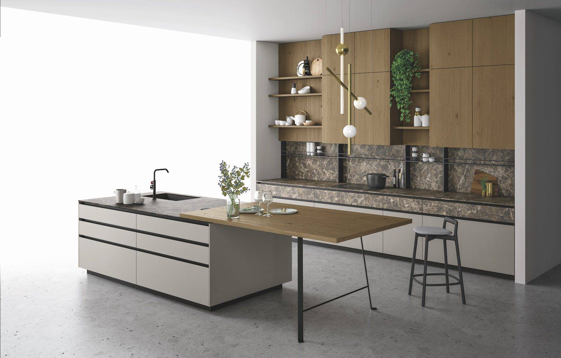 Doimo Modern Matt Wood Kitchen | Lead Wolf, Peterborough