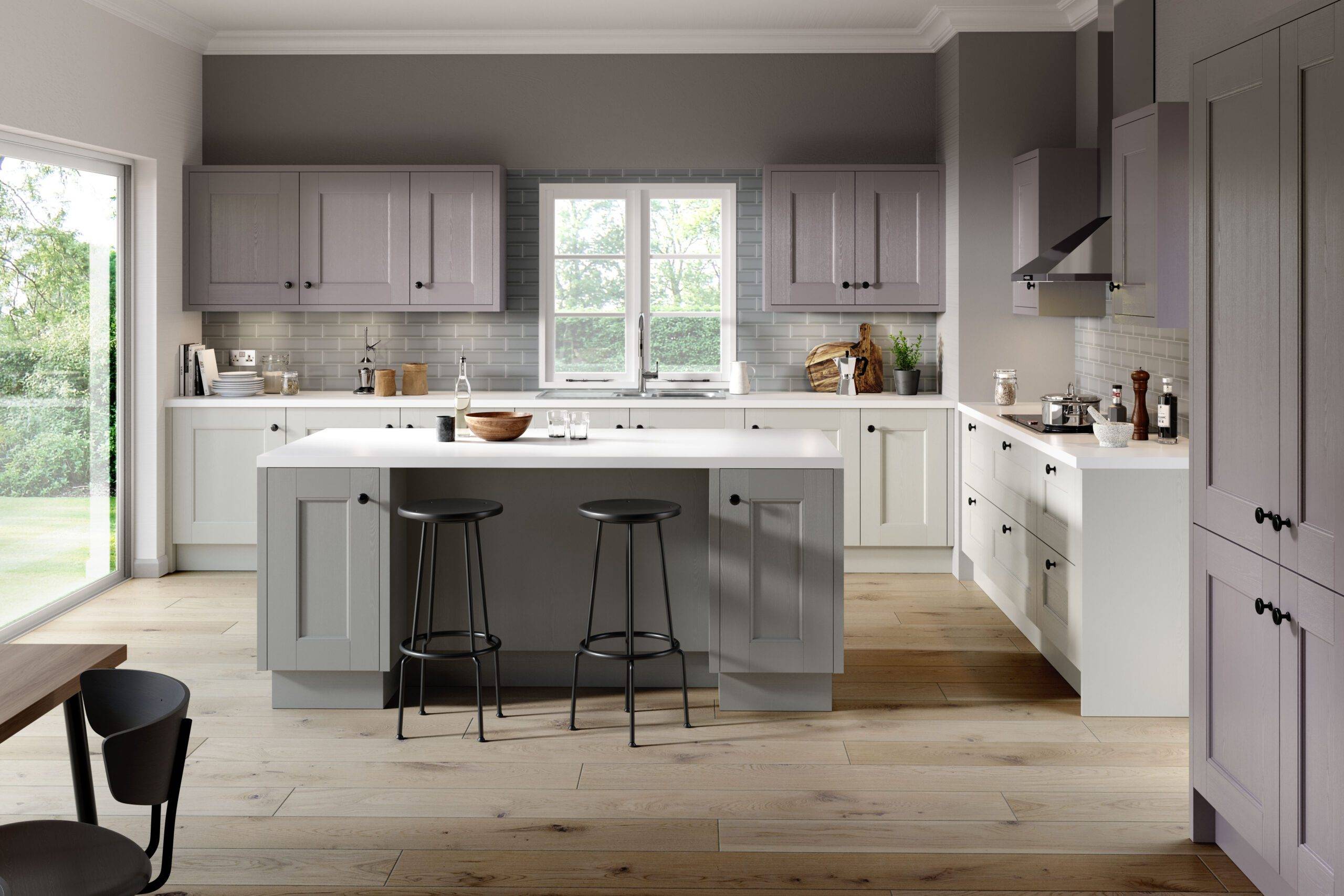 Manor House Painted Slate Heather And Light Grey | Lead Wolf, Peterborough