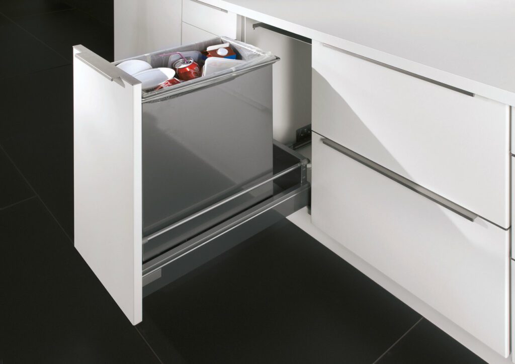 Nobilia Pull Out Disposal 2 | Square Kitchens, Barnsley