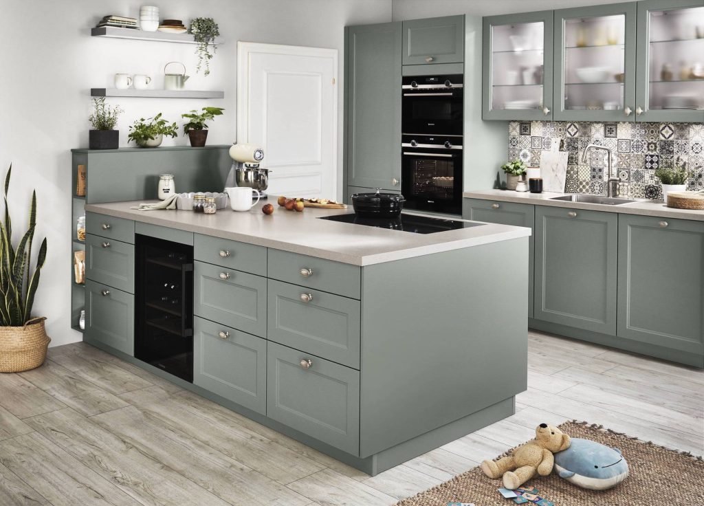 Nobilia Shaker Kitchen Pastel | Square Kitchens, Barnsley