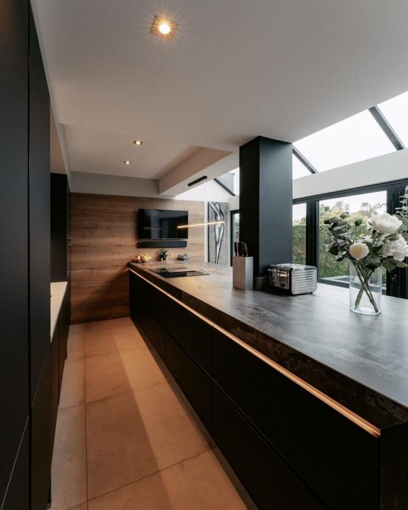 Nobilia Easy Touch kitchen project in Bradway Sheffield