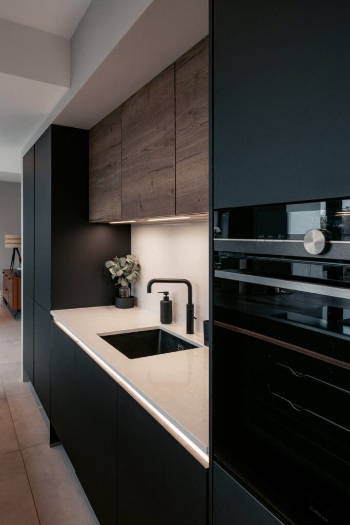 Nobilia Easy Touch kitchen project in Bradway Sheffield
