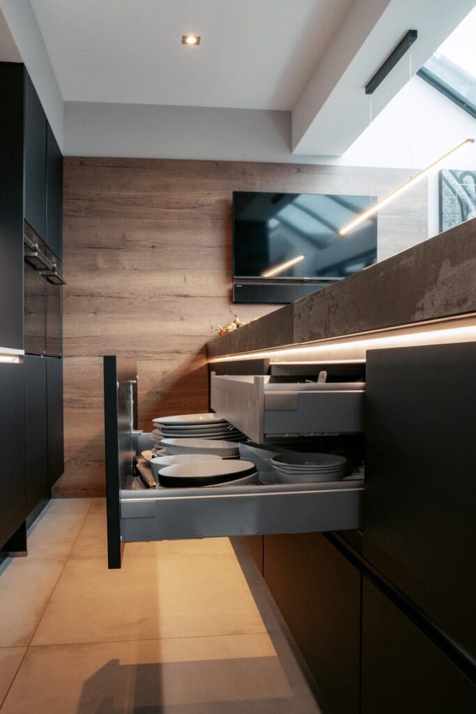 Nobilia Easy Touch kitchen project in Bradway Sheffield